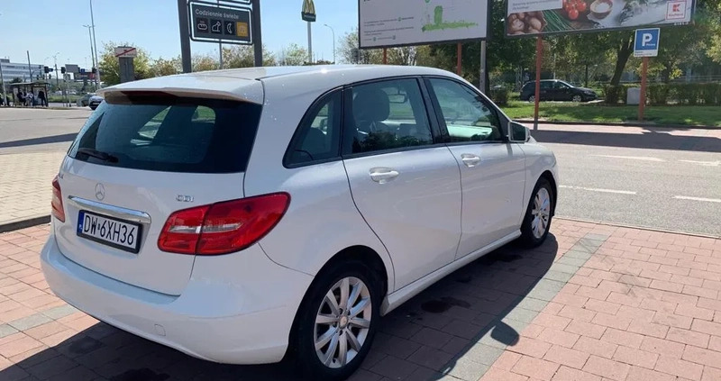 Mercedes-Benz Klasa B cena 34000 przebieg: 227000, rok produkcji 2014 z Wrocław małe 704